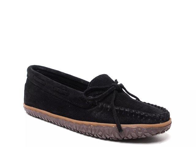 Minnetonka Tie Tread Slipper