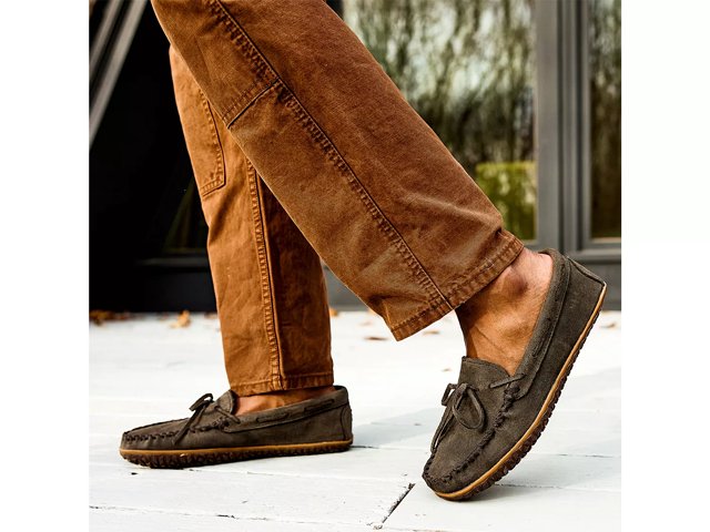 Minnetonka Tie Tread Loafer