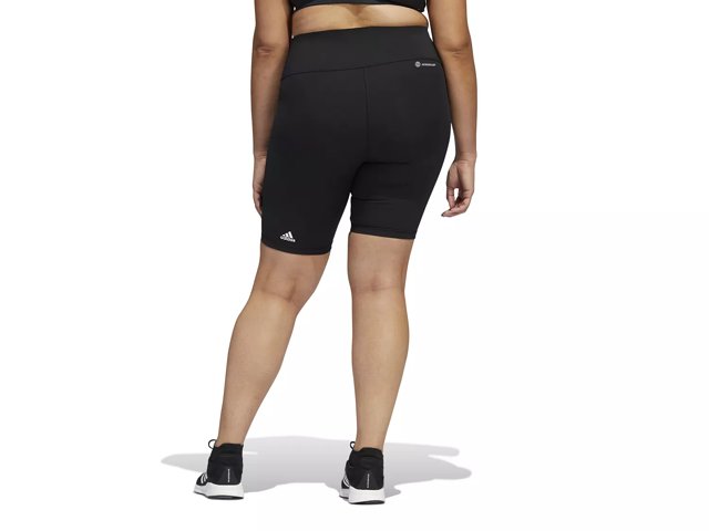 adidas Optime Training Women s Plus Size Bike Shorts Free