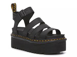 Doc marten sandals hot sale dsw