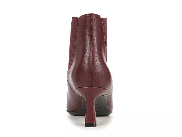 Burgundy top booties dsw