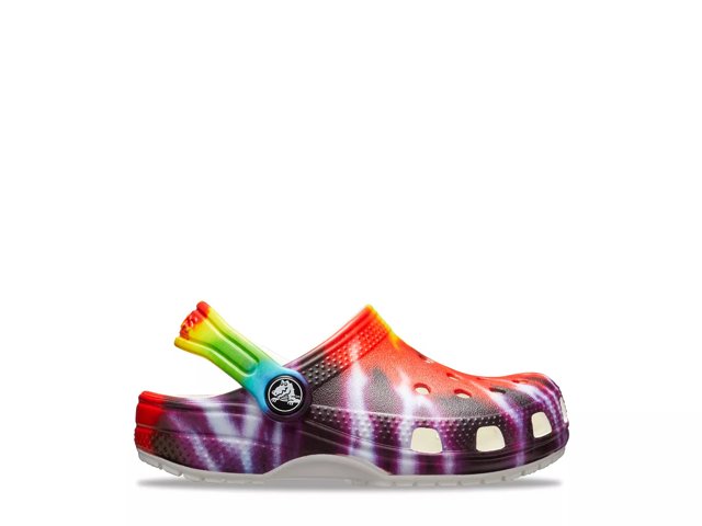 Youth tie dye discount crocs