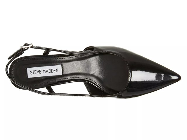 【Steve Madden】 Legaci  ポインテッドトゥ ★ミュール Steve Madden Legaci-M Mesh Kitten Heel Slingback Pumps