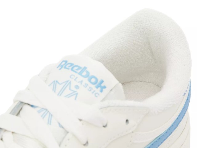 Reebok club c white blue best sale