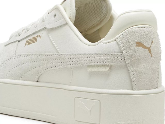 Womens puma suede platform athletic shoe hotsell