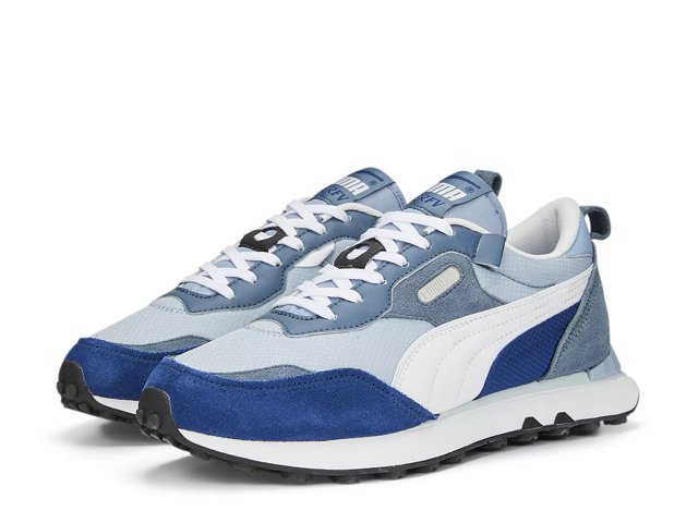 Puma rider on shop