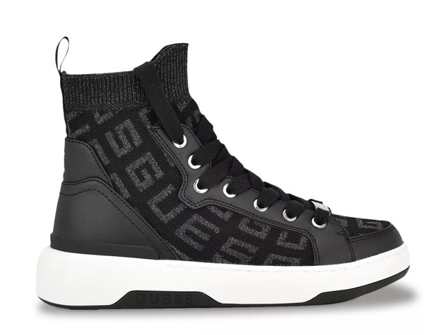 Guess men's high top sneakers clearance