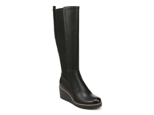 SOUL Naturalizer Adrian Wide Calf Wedge Boot - Free Shipping | DSW