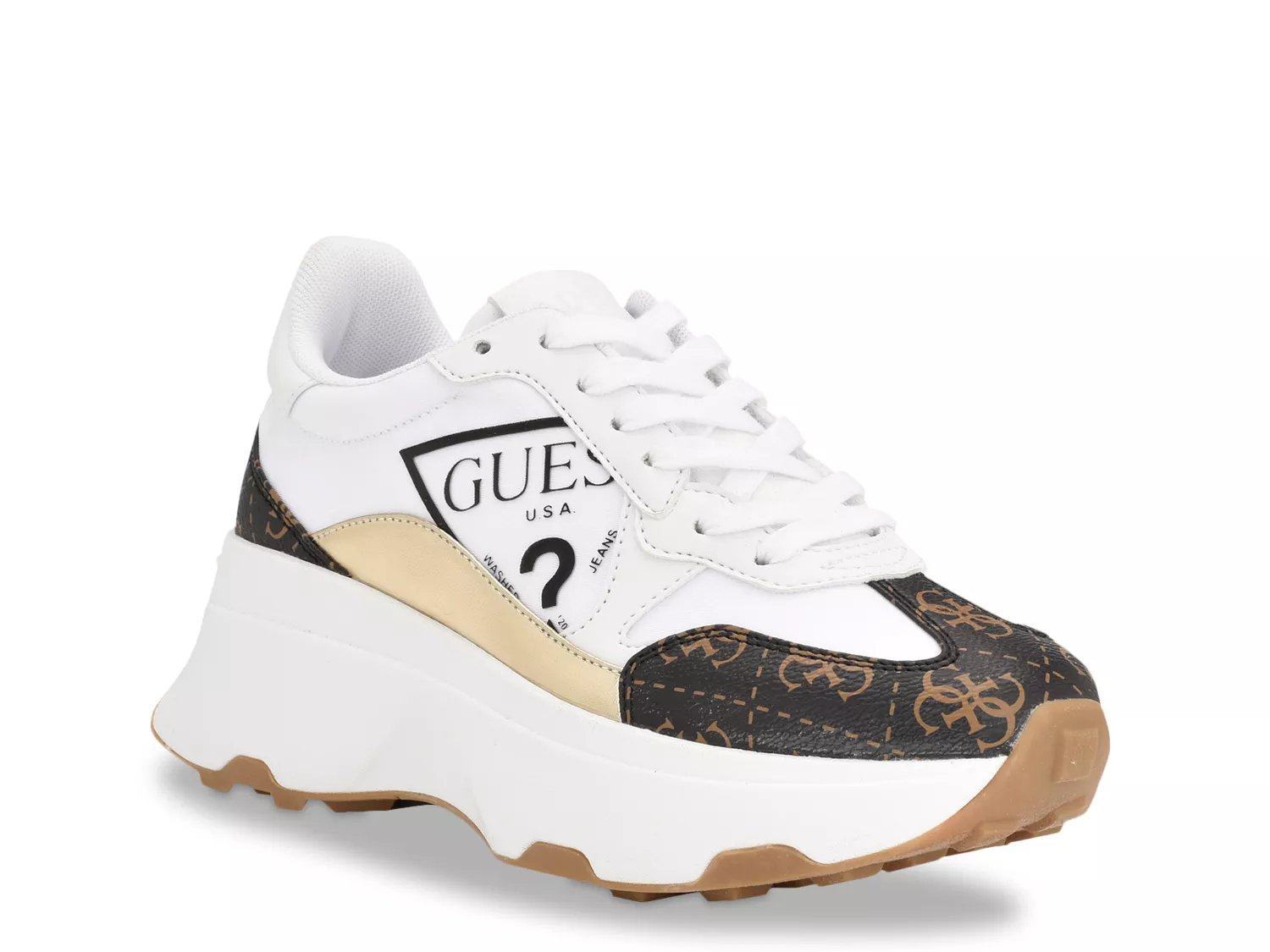 Guess shop heeled trainers