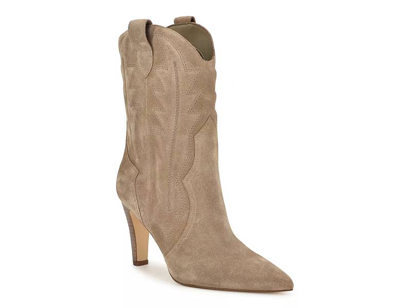 Nine west hot sale tan boots