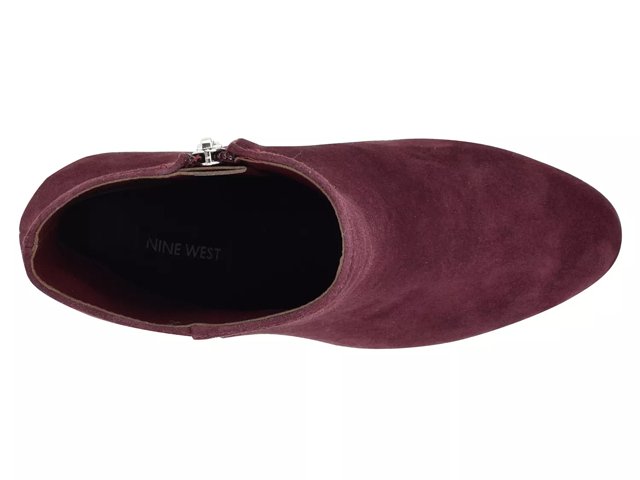 Nine west burgundy boots on sale