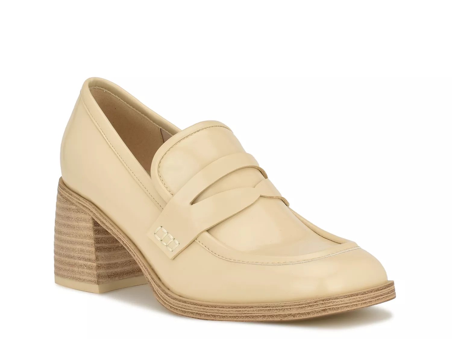 Nine west cheap heeled loafers