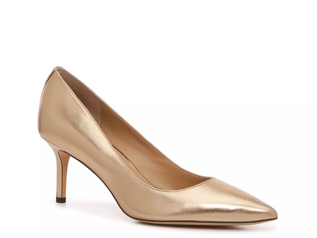 lanette leather pump