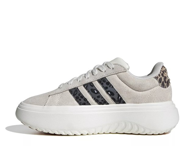 adidas, Court Platform Trainers, Low Trainers