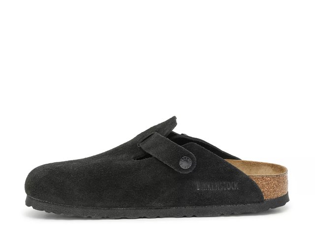 Birkenstock black deals suede boston