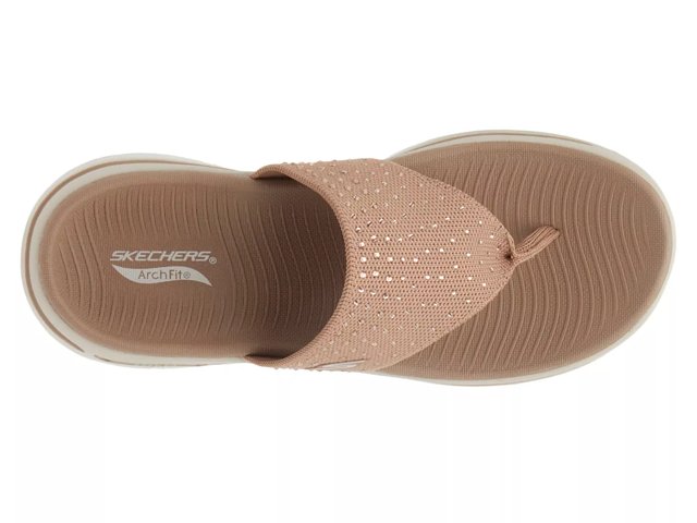 Skechers women's go walk lite glam loafer flat sale