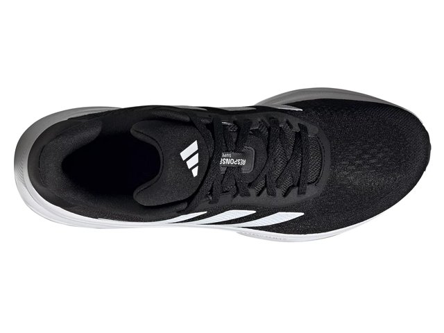 Adidas women's response running shoes  white/black discount