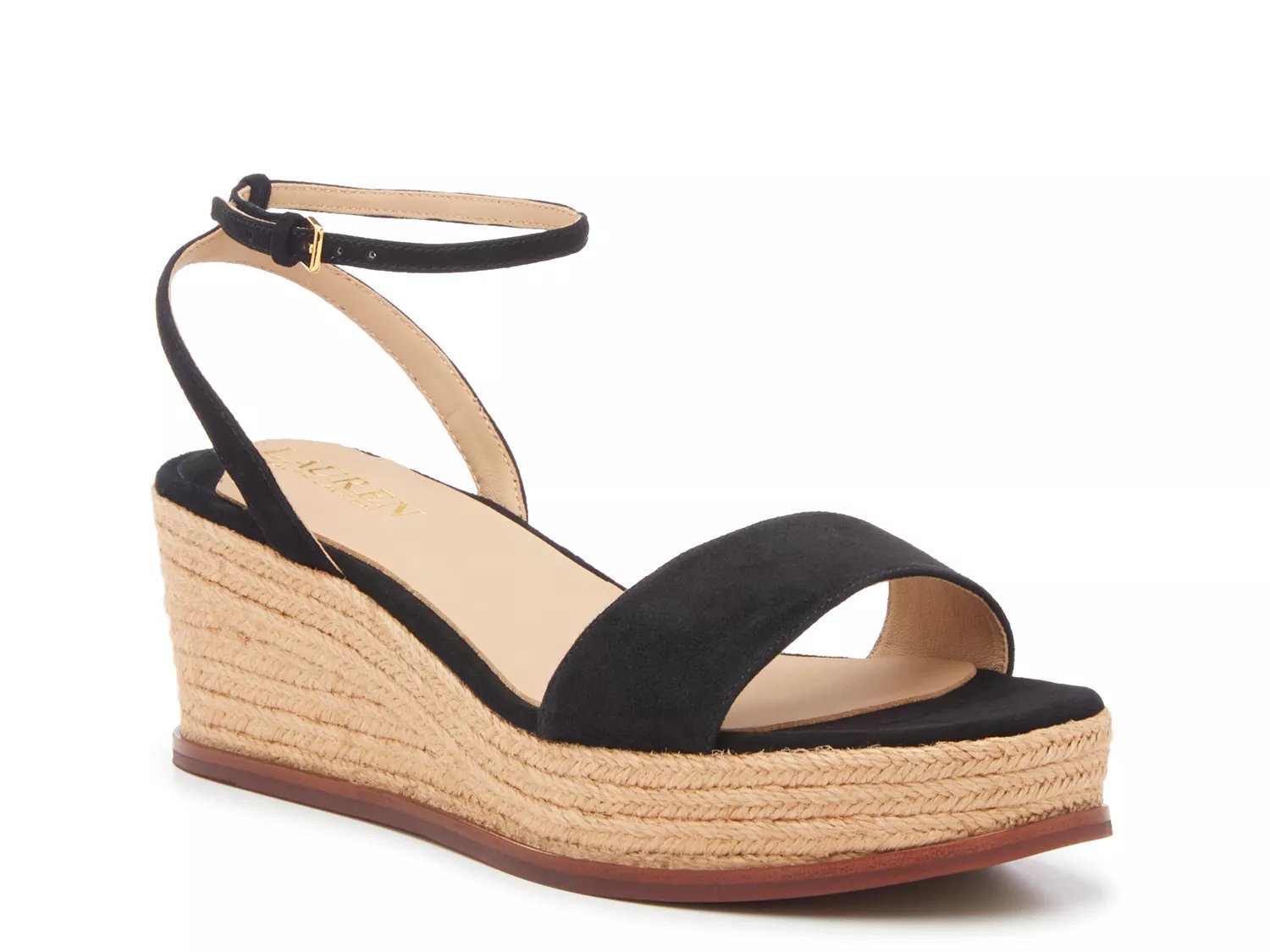 Lauren Ralph Lauren Leona Wedge Sandal Free Shipping DSW