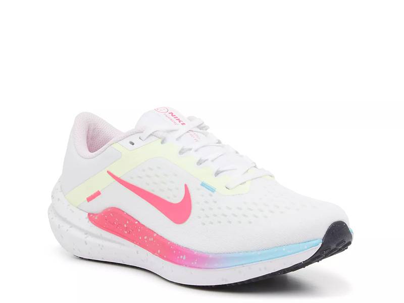 Nike multicolor running on sale shoes