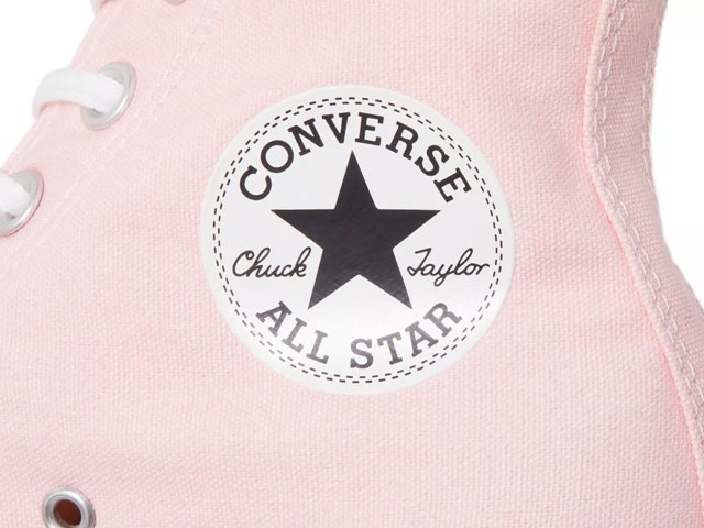 Light pink platform converse 2025