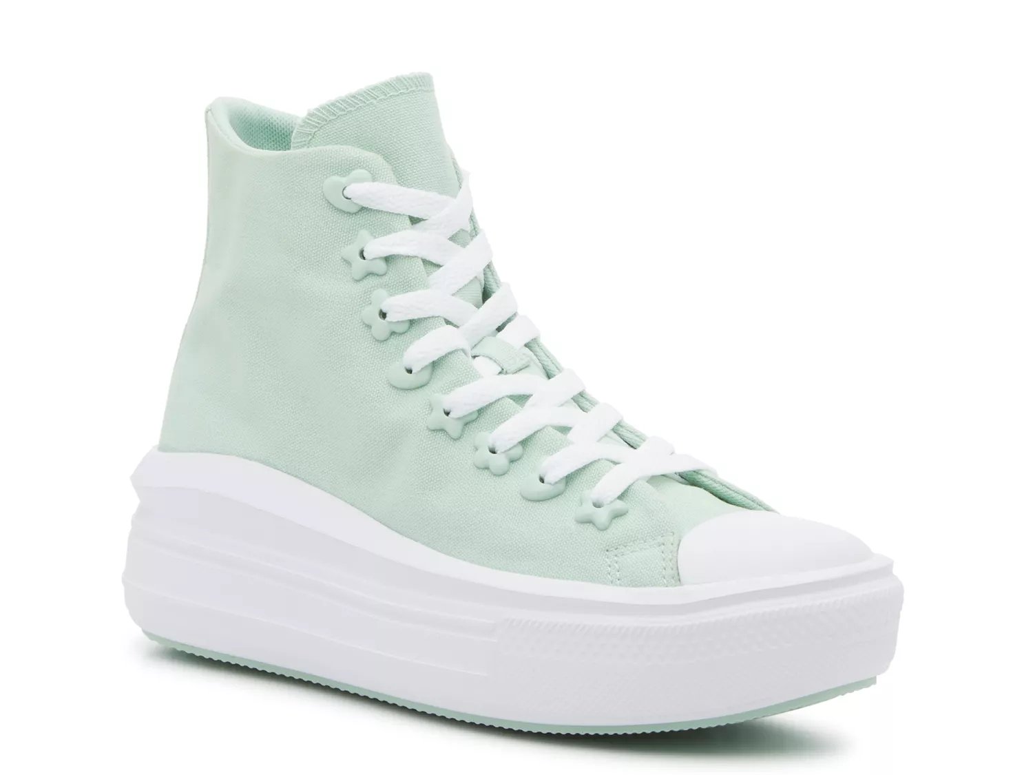 Converse Chuck Taylor All Star Move Hightop Sneaker Women s Sticky Aloe Green Size 8 Sneakers