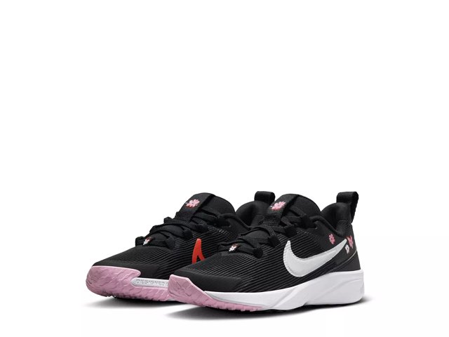 Nike Star Runner 4 Little Kids Shoes Girl s Size 13 Black