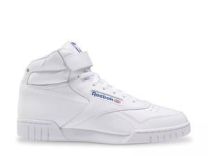 Reebok high top store sneakers with strap