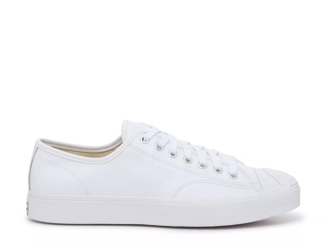 Converse jack purcell tumbled leather ox sneaker cheap