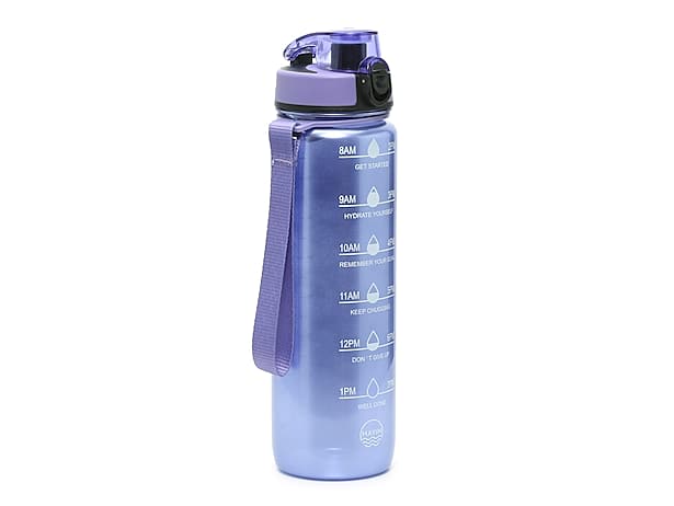 Mayim Neoprene Capsule Water Bottle with Dark Blue Sleeve, 2.2 L