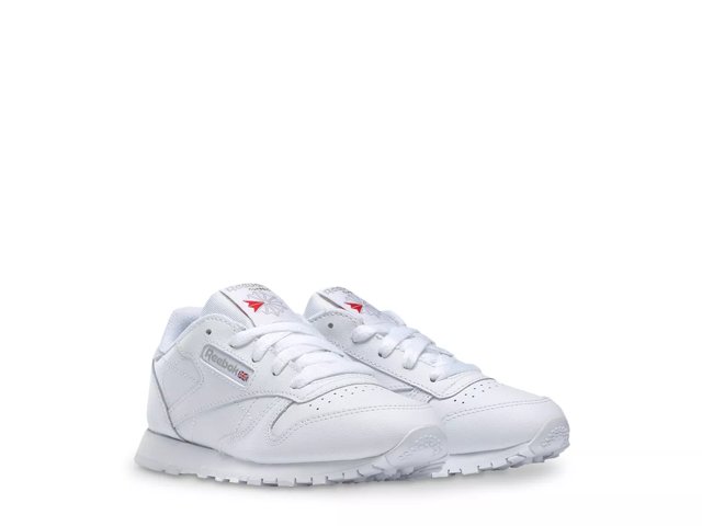 Reebok Classic Leather Sneaker Kids Free Shipping DSW