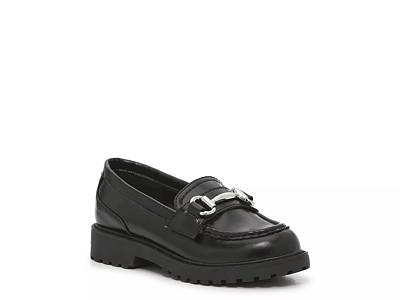 Kids on sale black loafers