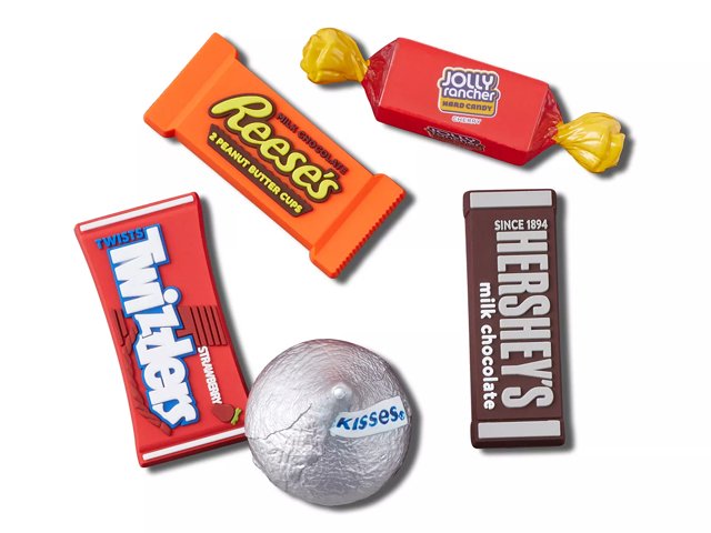 Crocs Hershey's Candy Jibbitz Set Pack Free Shipping DSW