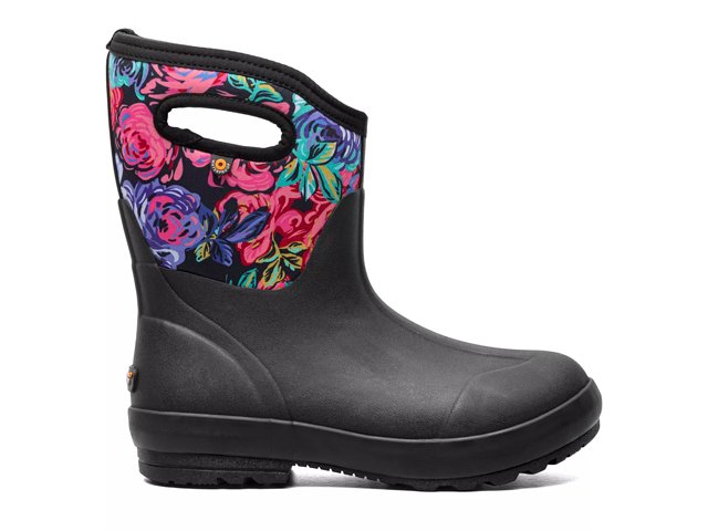 Bogs classic pansies boot sale