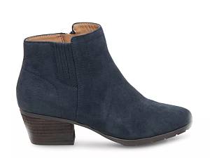 Navy booties hot sale dsw