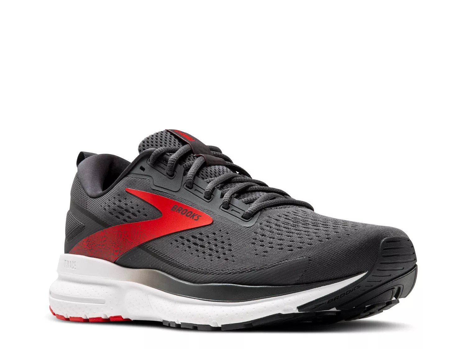 Brooks Trace 3 Running Shoe | Men's | Black/Red | Size 11.5 | Sneakers