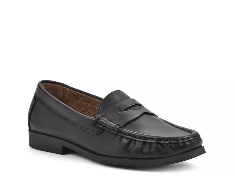 Calvin klein pamelyn leather penny best sale loafers