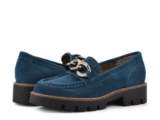 Dsw blue discount suede shoes
