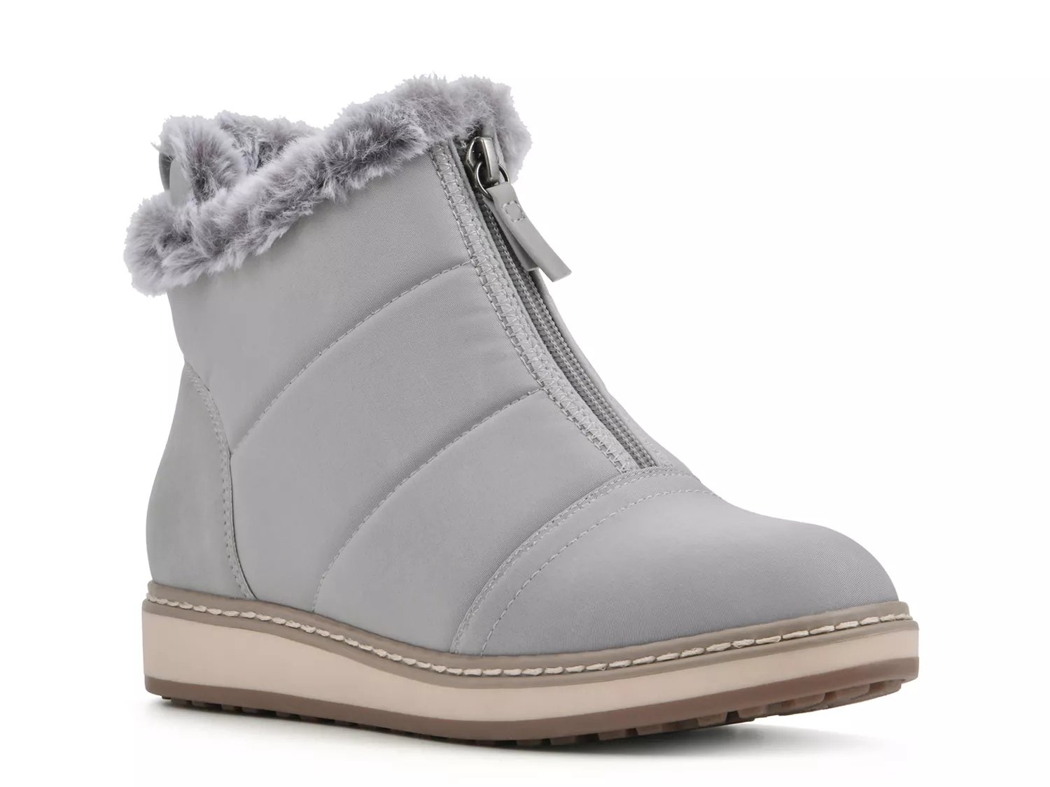 Grey booties outlet dsw