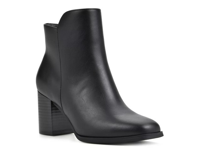 Dsw black heeled booties deals