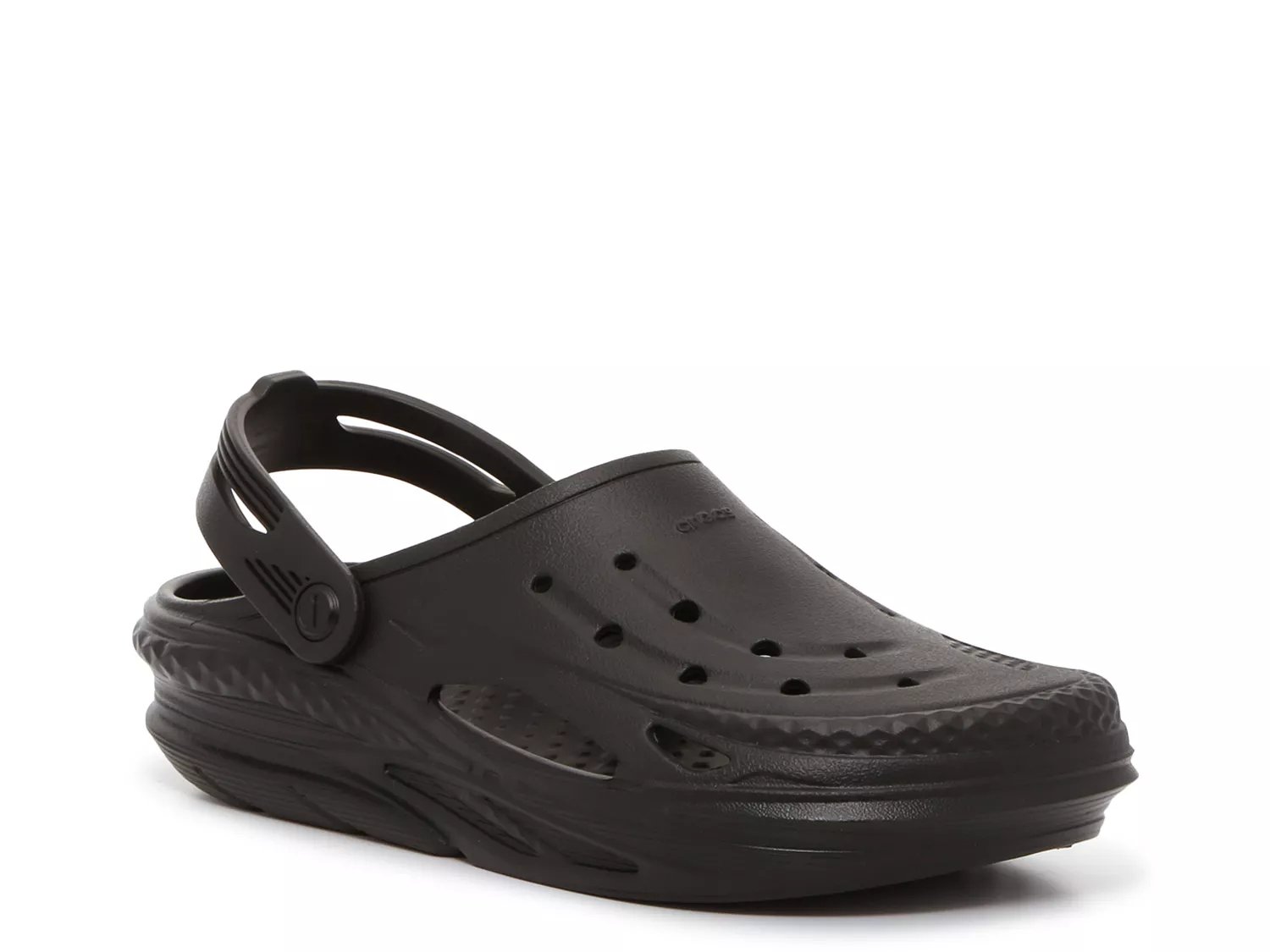 Black store clog crocs