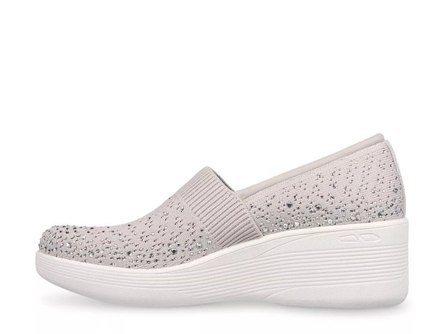 Skechers platform store slip on