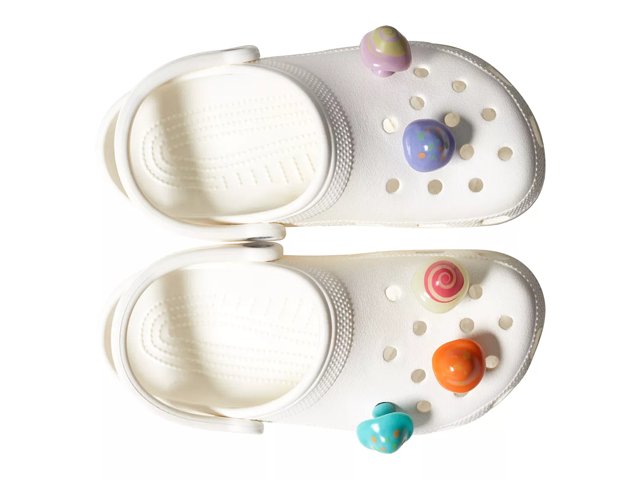 Crocs Glow In The Dark Shrooms Jibbitz Set 5 Pack Free