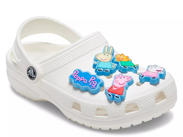 Croc charms peppa pig on sale