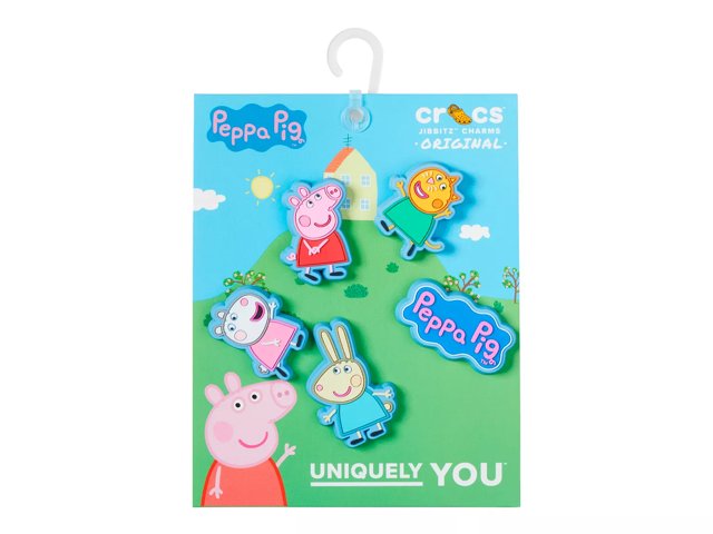 Peppa pig croc charms discount