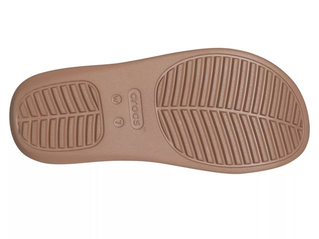 Crocs platform flip sale