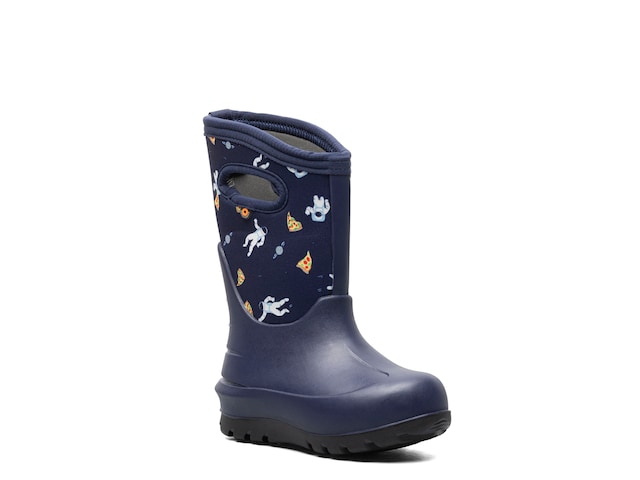 Kamik Kids Rain/Snow Boots Waterproof Printed Rubber boots with