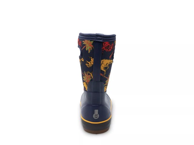 Bogs Classic II Dino Dodo Rain Boot Kids