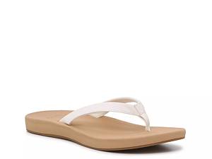 Sanuk Women's Fraidy Slide Sandal, Natural, 10 : Buy Online at