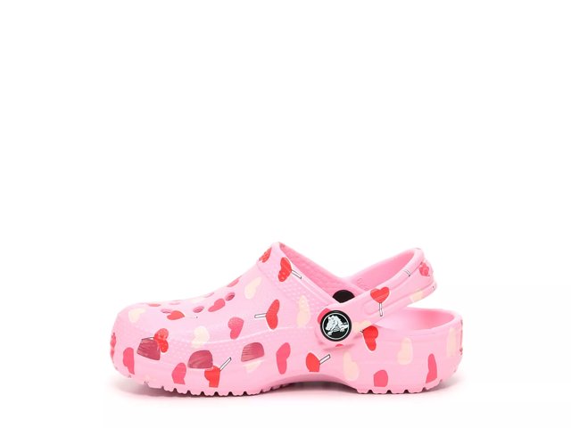 Crocs Classic Valentine s Day Clog Kids Free Shipping DSW