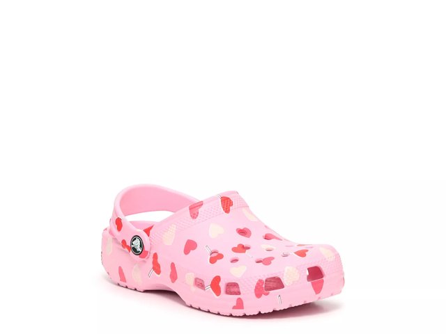 Crocs shoes pink top